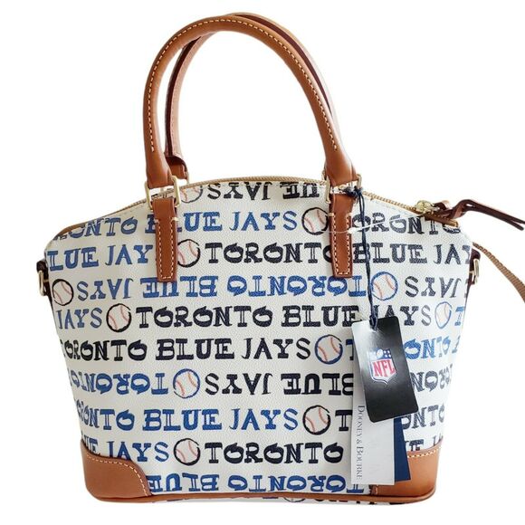 DOONEY & BOURKE MLB Toronto Blue Jays Charli satchel sports team bag purse NEW - Picture 2 of 12